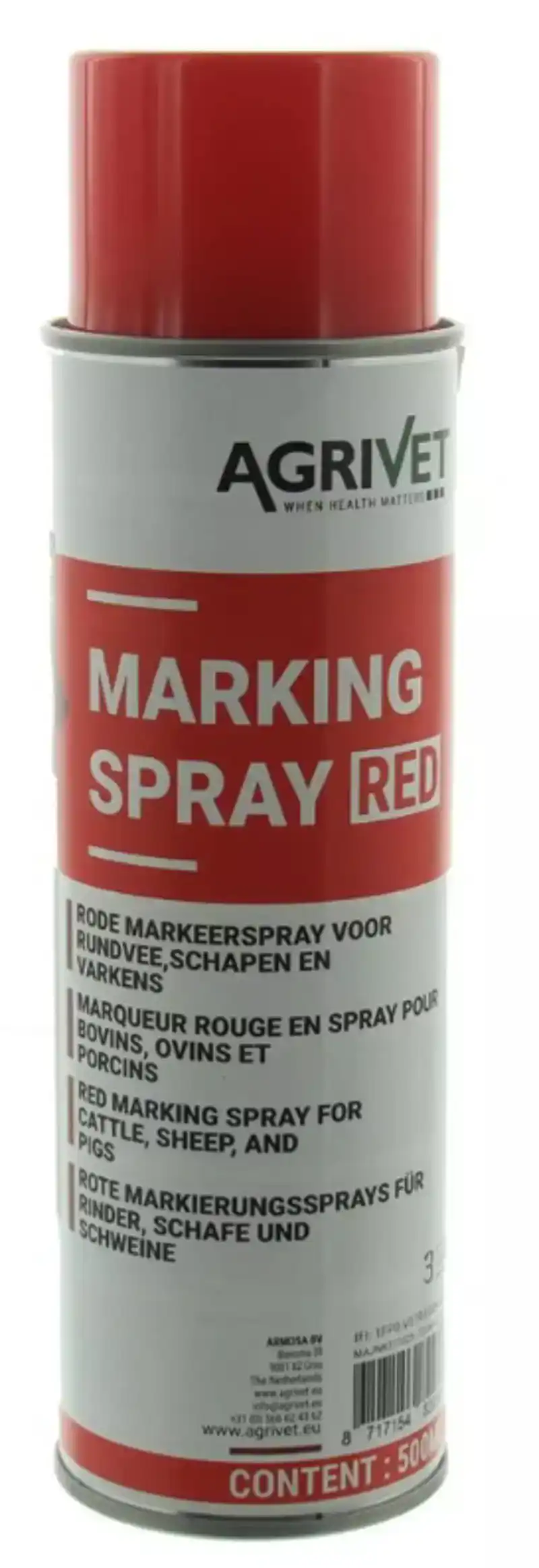 MARKING SPRAY RED 500ML