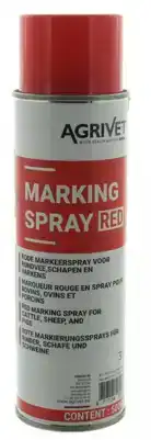 MARKING SPRAY RED 500ML
