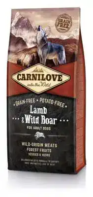 CARNILOVE LAMB & WILD BOAR ADULT 12 KG LAMB & WILD BOAR