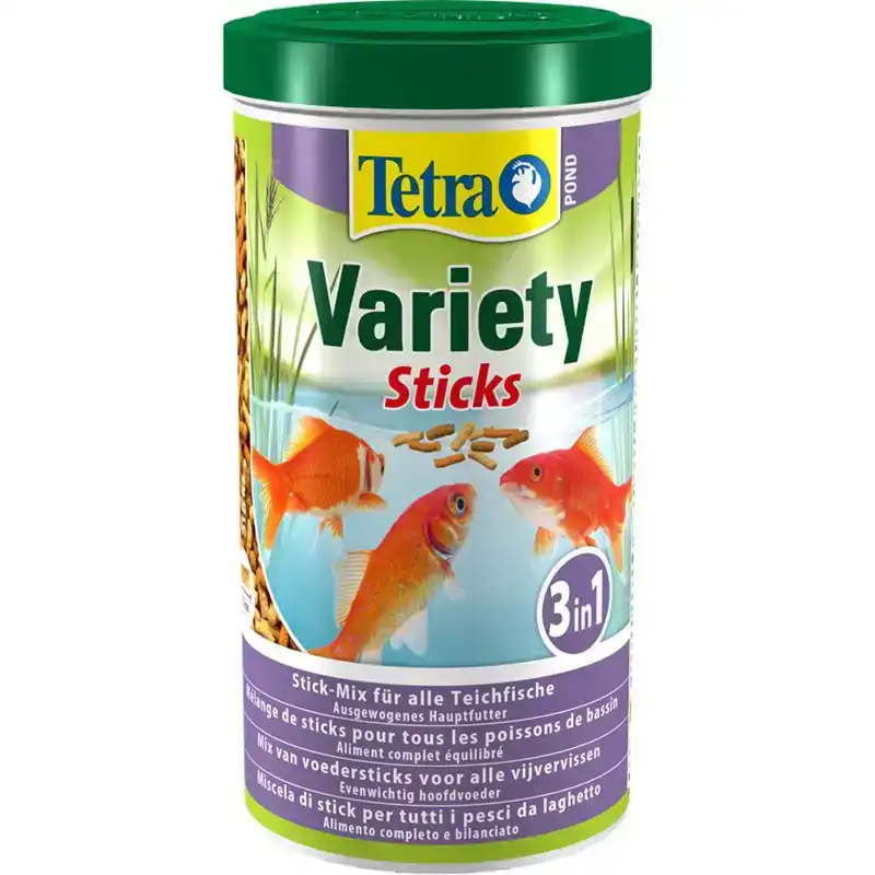 TETRA POND VARIETY STICKS 1 LITER