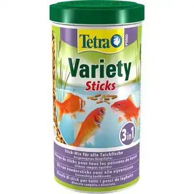 TETRA POND VARIETY STICKS 1 LITER