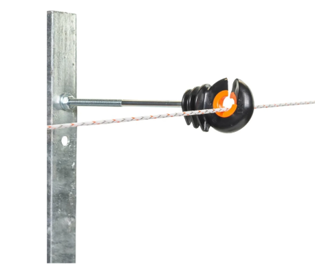 GALLAGHER AFSTANDSSCHROEF-RINGISOLATOR METAAL 10CM