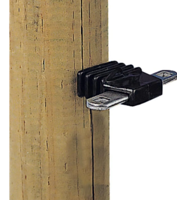 2 WEG POORTGREEPANKER ZWART HOUT