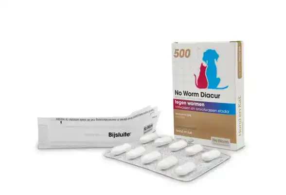 NO WORM DIACUR 500 MG 10 TABL