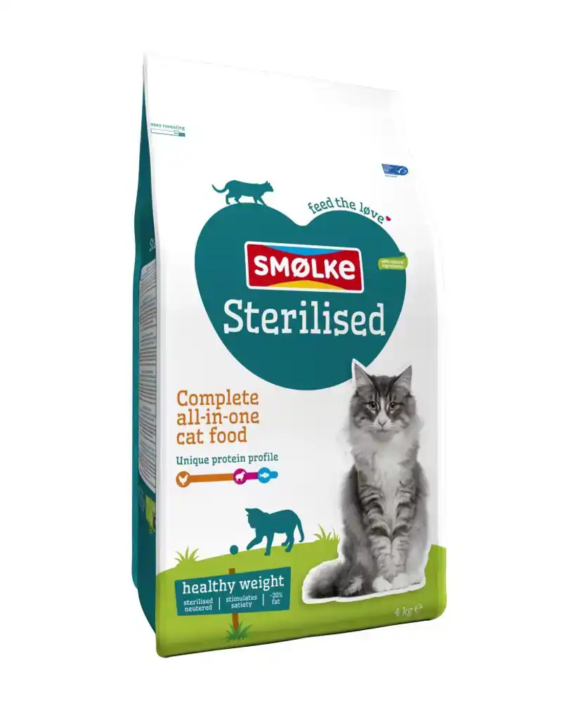 SMOLKE KAT STERILISED 4 KG