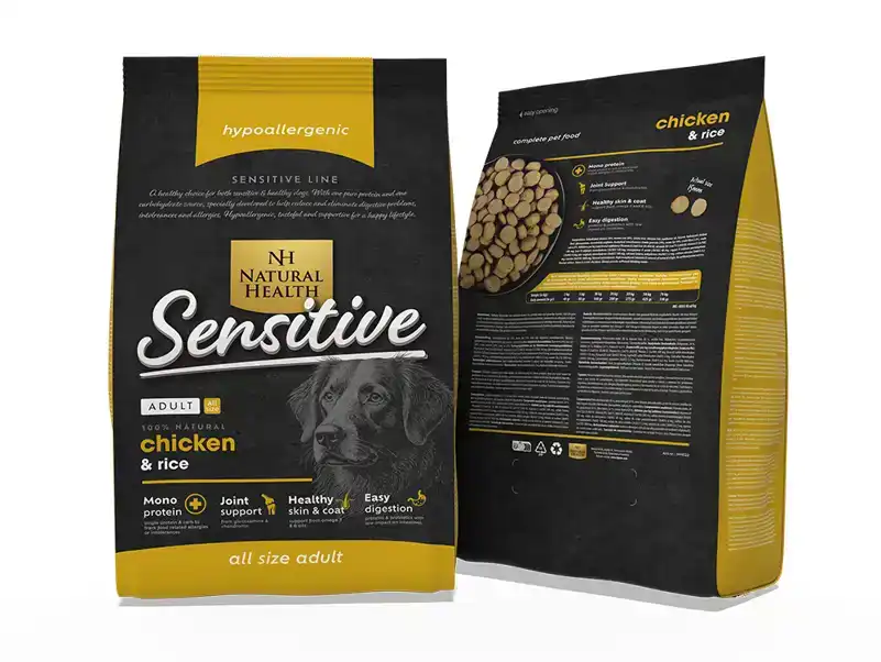 NATURAL HEALTH DOG CHICKEN & RICE (1.75 KG.)