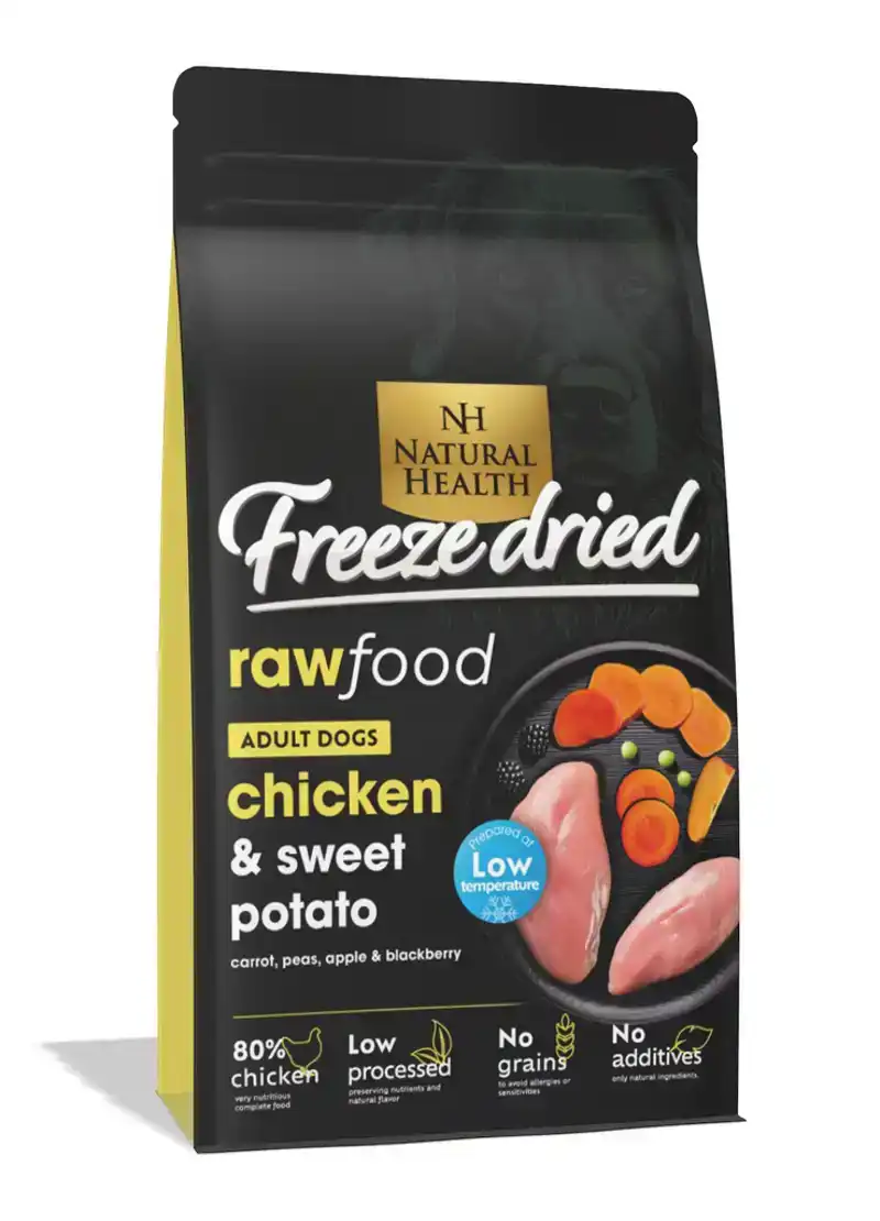 NATURAL HEALTH DOG FREEZE DRIED CHICKEN 150 GR.