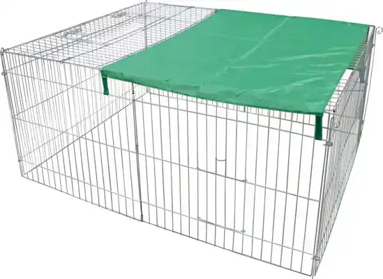 BOON DRAADREN+ZONNEDOEK VERZINKT 144X116