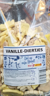 DIERENFIGUREN KLEIN VANILLE 400 GR./ZAKJ
