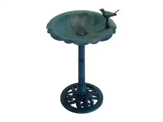 WATER/VOEDERSCHAAL + VOET 80 CM VOGEL
