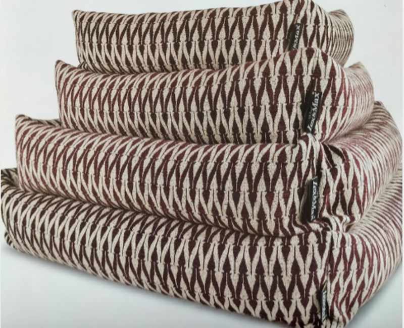 ORTHOPEDIC BASKET MARRAKESH 70X55 RED