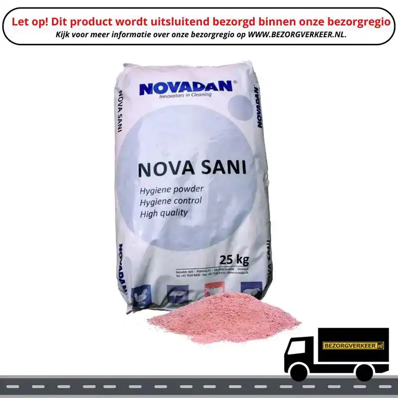 NOVA-SANI HYGIENEPOEDER 25KG.