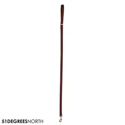 51 - MILANO - LEASH - CONTRAST - BURGUNDY - 25MM X 100CM