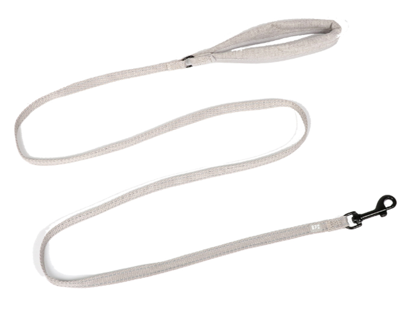 DUVOPLUS ULTIMATE FIT KLEINE HOND LEIBAND 160CM - 12MM GRIJS