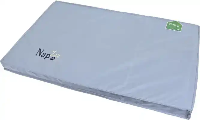 NAPZZZ BENCHKUSSEN WATERAFSTOTEND GRIJS 89X54X5 CM