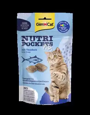 GIMCAT NUTRI POCKETS TONIJN 60 GR