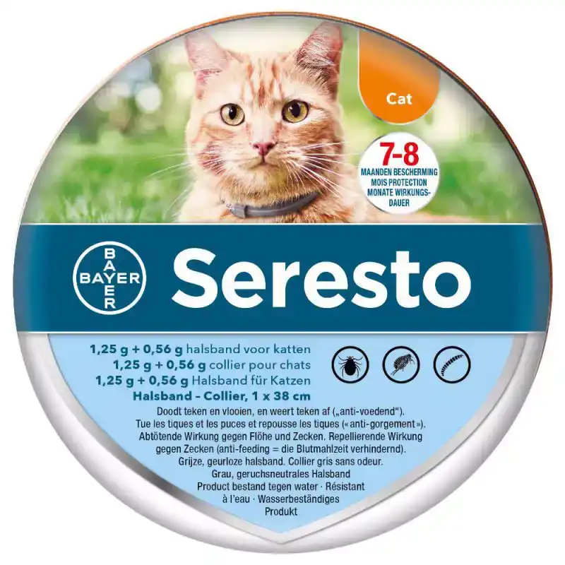 SERESTO VLOOIENBAND VOOR KATTEN