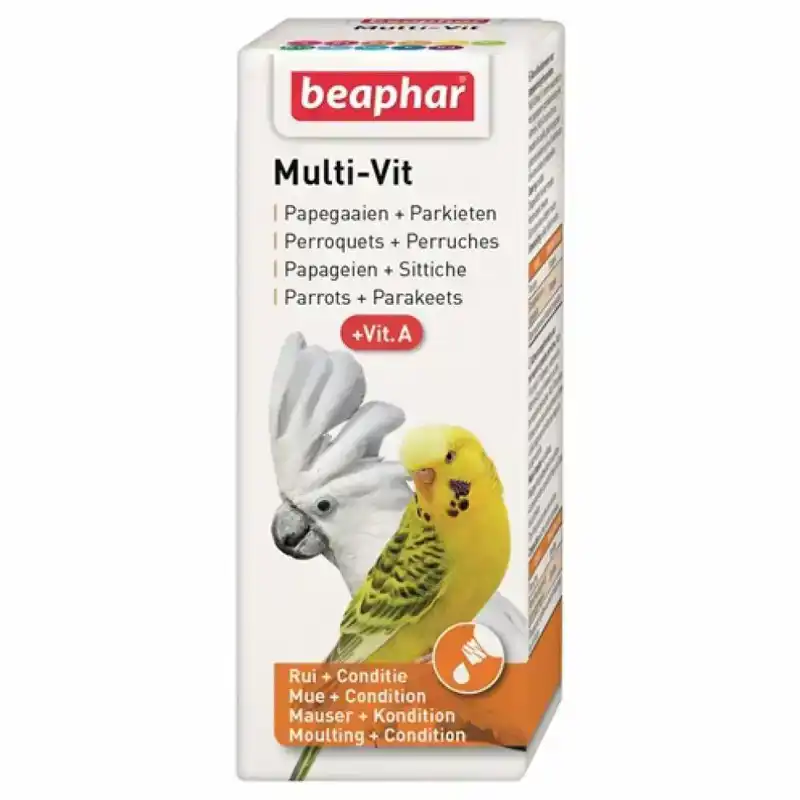 MULTI-VITAMINE PAPEGAAI 50ML