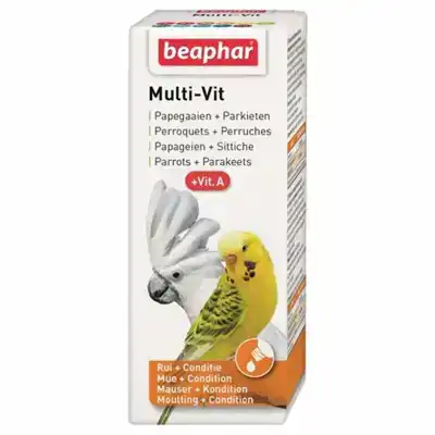 MULTI-VITAMINE PAPEGAAI 50ML