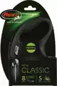 FLEXI CLASSIC TOUW S/8M ZWART