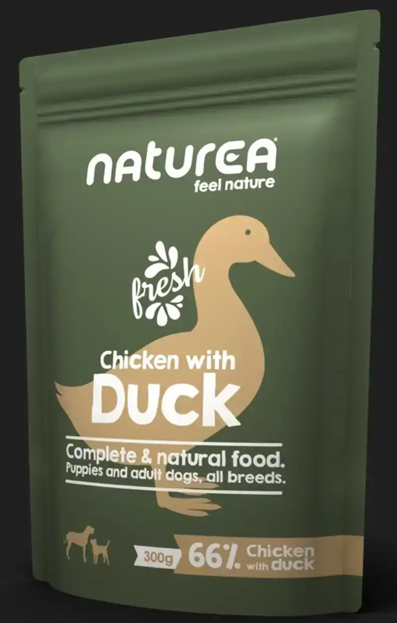 NATUREA DOG WET FOOD CHICKEN DUCK 300 GR