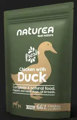 NATUREA DOG WET FOOD CHICKEN DUCK 300 GR