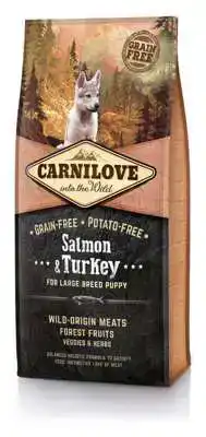 CARNILOVE SALMON & TURKEY PUPPIES LB 12 KG SALMON & TURKEY