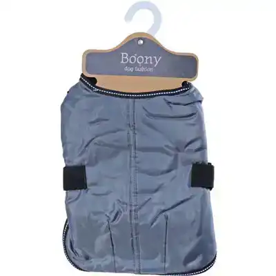 HONDENJAS BASIC WATERPR. ZWART 40CM