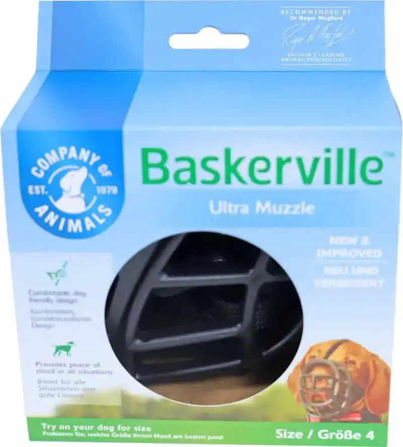 BASKERVILLE ULTRA MUZZLE SIZE 4