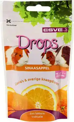 KNAAGDIER DROPS SINAASAPPEL 75 GRAM