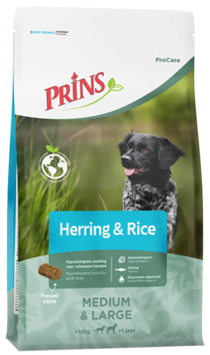 PRINS PROCARE HERRING & RICE 12KG PROCARE