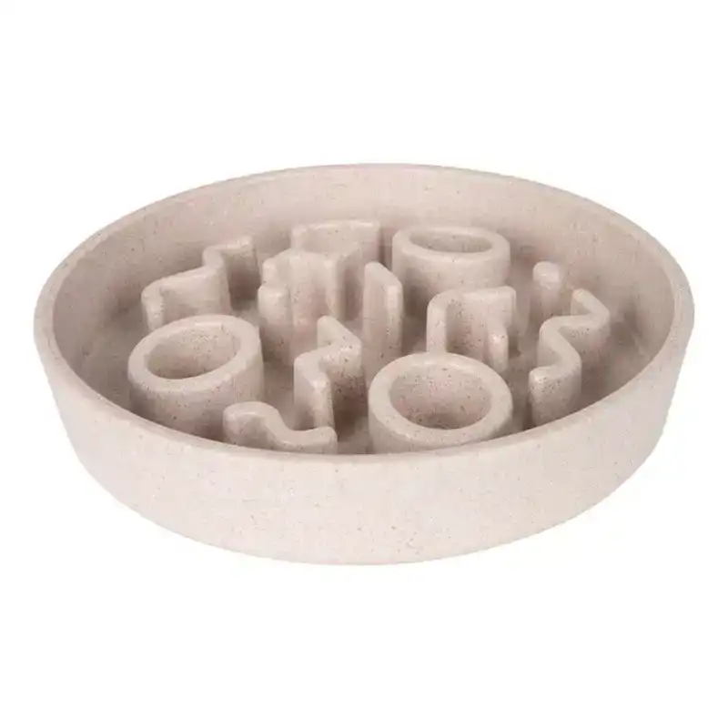 DISTRICT 70 BAMBOO CAT SLOW FEEDER - Ø 13,5 CM - MERENGUE