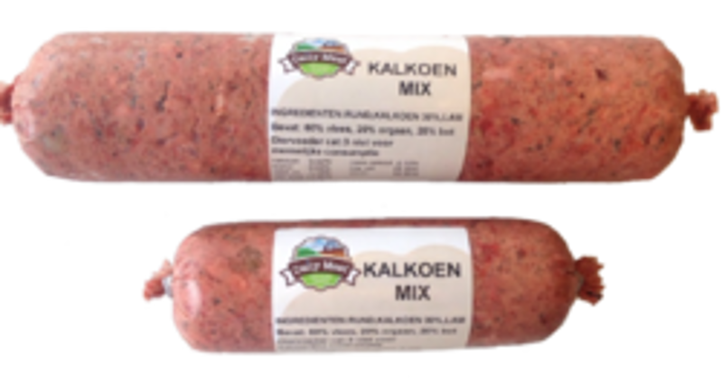 DAILY MEAT KALKOEN-MIX (RUND-KALKOEN-LAM) 500 GR
