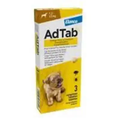 ADTAB KAUWTABLET HOND 1,3-2,5 KG 3 TAB