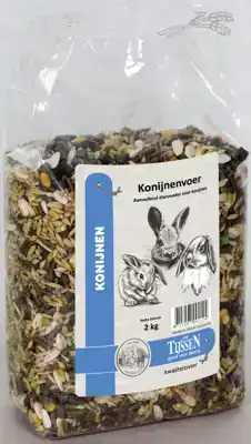 GEMENGD KONIJNENVOER 2KG