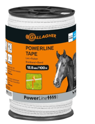 POWERLINE LINT 12,5MM WIT 100M
