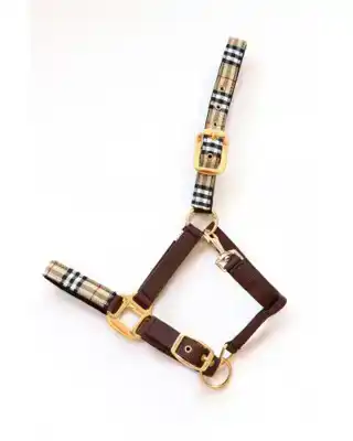 NYLON HALSTER SPECIAL EDITION BEIGE/BRUIN COB