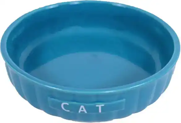 DRINKSCHOTEL KAT STEEN RIBBEL BLAUW