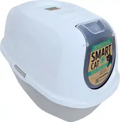KATTENTOILET SMART-CAT L.GR/WIT