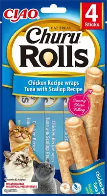 INABA BITES WRAPS TUNA 30 GR