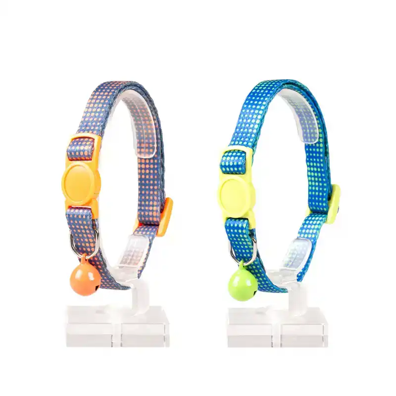 DUVO+ KATTENHALSBAND RETRO BOLLETJES MIX KLEUR