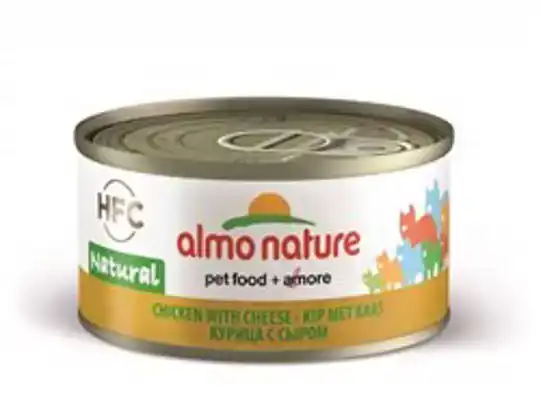 ALMO NATURE CAT KIP EN KAAS 70 GR.