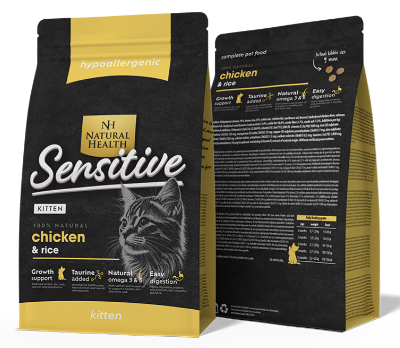 NATURAL HEALTH CAT KITTEN 400 GRAM