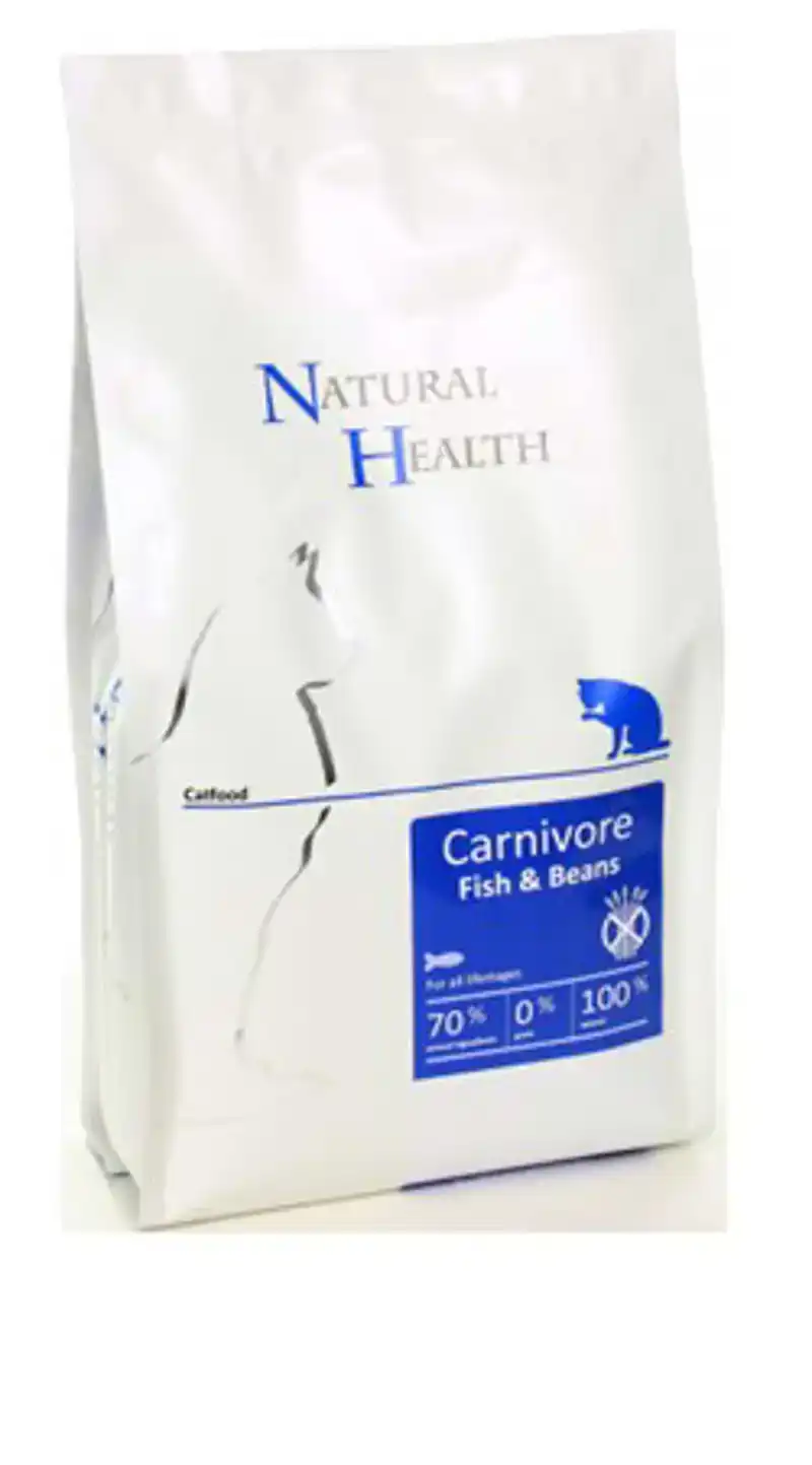 NATURAL HEALTH CAT CARNIVORE FISH & BEANS 400 GRAM