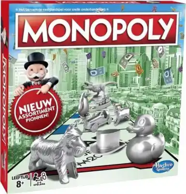 CADEAUSHOP MONOPOLY CLASSIC, 2500 ALL-IN PUNTEN