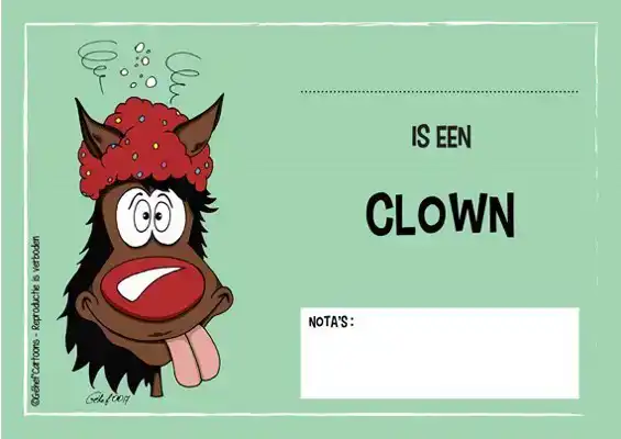 STALPLAAT CLOWN
