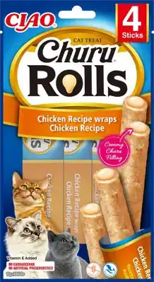 INABA CHURU ROLLS WRAPS CHICKEN 40 GR