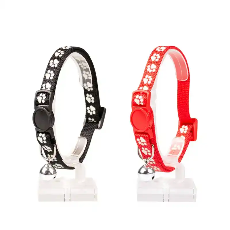 DUVO+ KATTENHALSBAND POOTJES MIX KLEUR