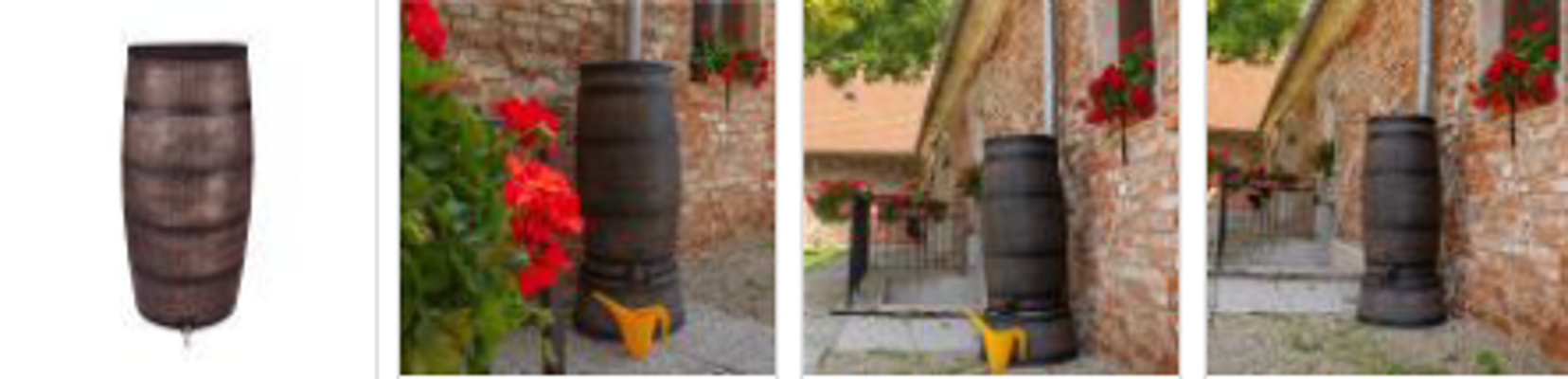 ROTO REGENTON -SLIM- HOUTEN LOOK BRUIN +KRAAN 150L