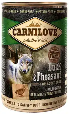 CARNILOVE DOG CANS DUCK 400 GR DOG CANS